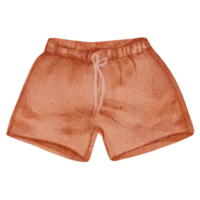 acuarela pantalones cortos verano png