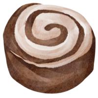 aquarelle gâteau Chocolat png