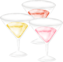 watercolor beverage clip art png