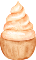 acquerello frusta crema png