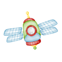 Aquarell-Satelliten-ClipArt png