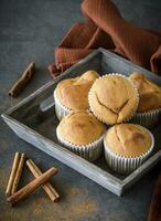 Peanuts butter muffins photo