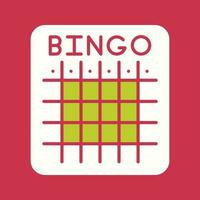 Bingo Vector Icon