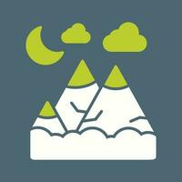 Mountains Vector Icon