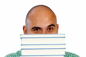 Book head concept photo