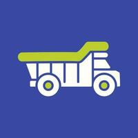 Dump Truck Vector Icon