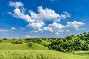 hermoso paisaje natural foto