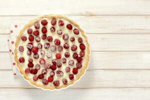 Berry fruit tart photo