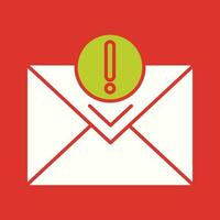 Urgent Mail Vector Icon