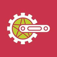 Crankset Vector Icon