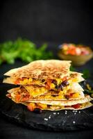 Tortilla wrap sandwich photo