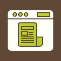 News Feed Vector Icon