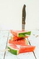 Slices of watermelon photo