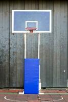 Basketball court with nobody photo