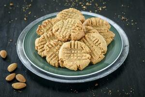 Peanuts butter cookies photo
