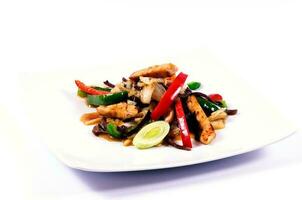 Asian food isolated photo