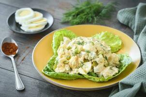 Breakfast egg salad photo