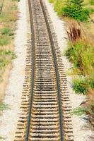 Old rail  road photo