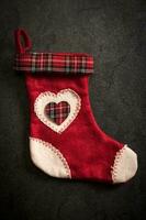 Christmas sock concept photo