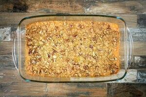 Sweet potato casserole photo