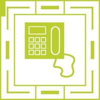 Telephone Unique Vector Icon