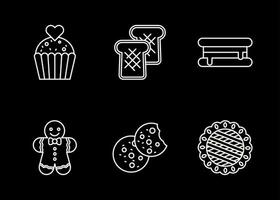 panadería único vector icono