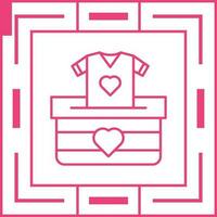 Cloth Donate Vector Icon