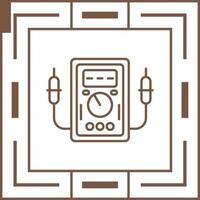 Voltmeter Vector Icon