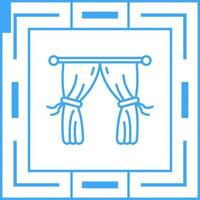 Curtains Vector Icon