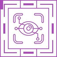Eye Recognition Vector Icon