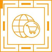 World Cart Vector Icon