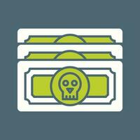 dinero único vector icono