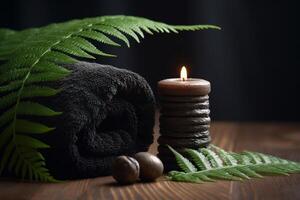 Spa composition AI Generate photo