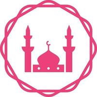 Prophet Mosjid Unique Vector Icon