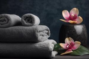 Spa composition AI Generate photo