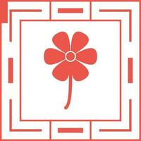 Flower Unique Vector Icon