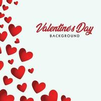 Valentine Love Background vector
