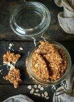 Peanuts butter granola photo