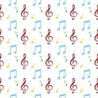Musical Pattern design. Musical pattern. Music seamless pattern vector