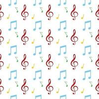 Musical Pattern design. Musical pattern. Music seamless pattern vector