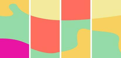 Simple Abstract Colour Background.For Wallpaper vector