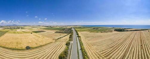 Panoramic view of Cyprus photo