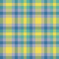 Background vector fabric. Textile texture pattern. Seamless check plaid tartan.