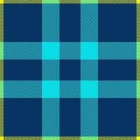 Plaid check pattern. Seamless fabric texture. Tartan textile print. vector