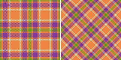 Texture pattern fabric. Tartan textile seamless. Plaid check vector background.