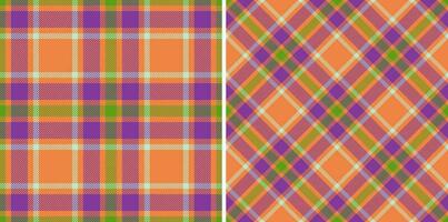 Texture pattern fabric. Tartan textile seamless. Plaid check vector background.