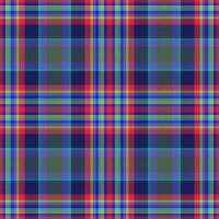 Check vector seamless. Textile plaid background. Texture tartan pattern fabric.