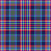 Check vector seamless. Textile plaid background. Texture tartan pattern fabric.