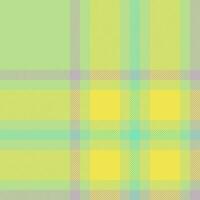 Plaid check pattern. Seamless fabric texture. Tartan textile print. vector