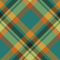 Tartan scotland seamless plaid pattern vector. Retro background fabric. Vintage check color square geometric texture. vector